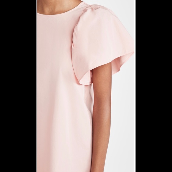 Madewell Fan Sleeve Poplin Mini Dress - Picture 3 of 9